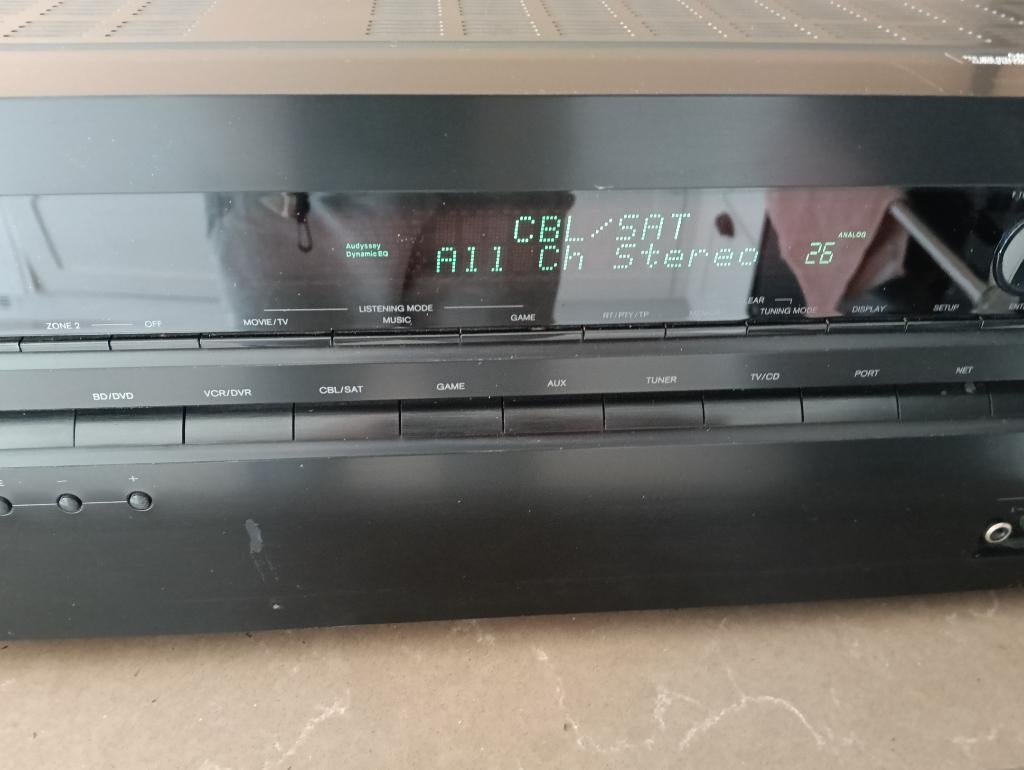 Versterker Onkyo TX-NR509, Ophalen, Gebruikt, 120 watt of meer, Onkyo
