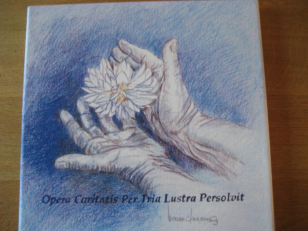 Schilderij met afbeelding hand, Minder dan 50 cm, Gebruikt, Ophalen of Verzenden, Schilderij