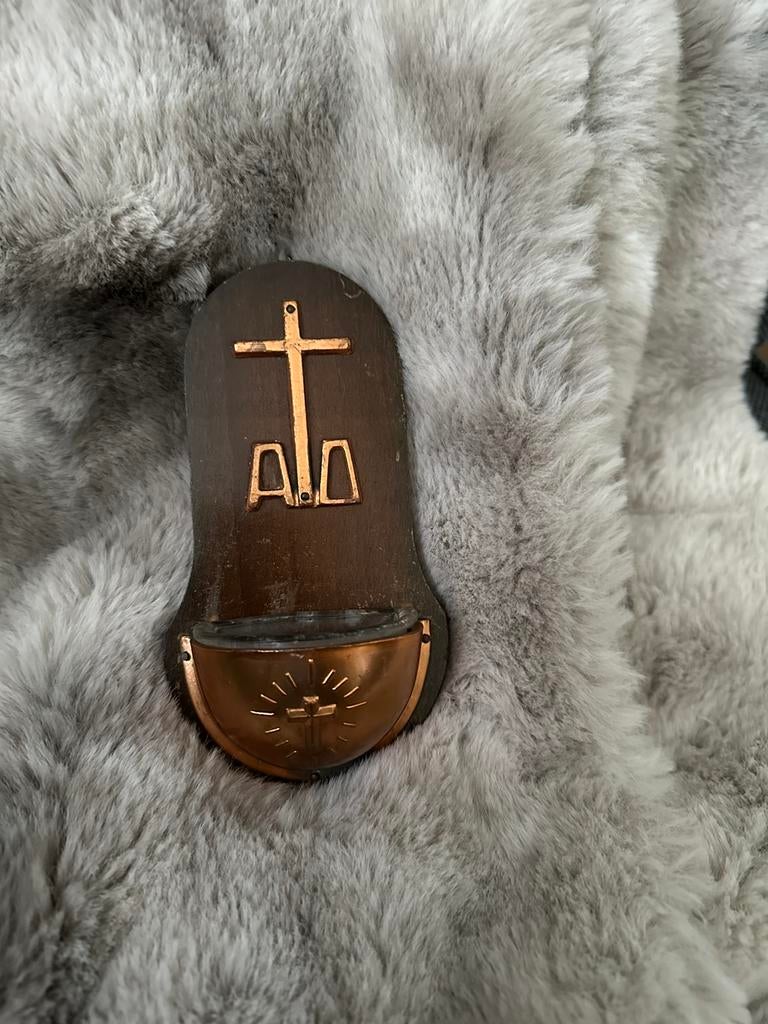 Wijwaterbakje Antiek, Antiek en Kunst, Ophalen of Verzenden