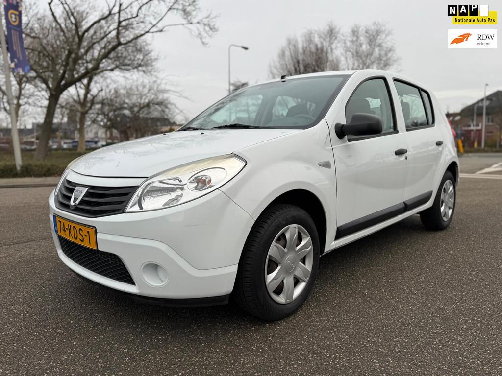 Dacia Sandero 1.2 Ambiance / 1e.eigenaar / airco / nap……, Voorwielaandrijving, Stof, Gebruikt, 31 €/maand