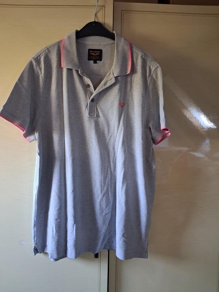 PME Legend polo grijs met roze accenten, Kleding | Heren, Polo's, Ophalen of Verzenden