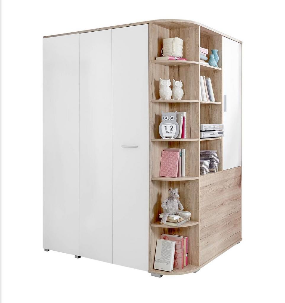 Hoekkast inloopkast - walk in closet, Ophalen, 100 tot 150 cm, 75 cm of meer, Zo goed als nieuw