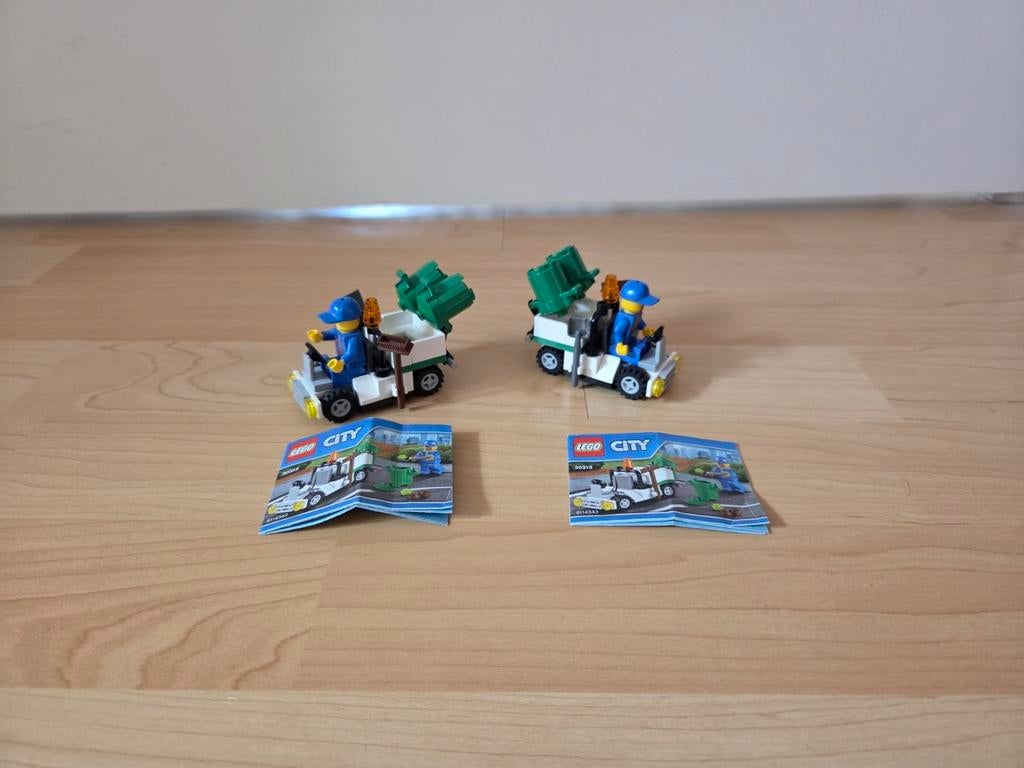 Lego City 30313 Straatveger (2x), Kinderen en Baby's, Speelgoed | Duplo en Lego, City, Lego, Ophalen of Verzenden, Complete set
