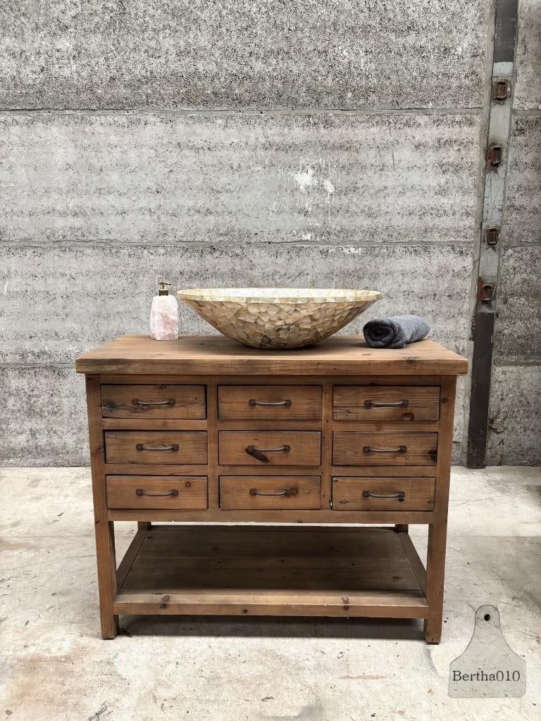 Badkamermeubel met laden, Huis en Inrichting, Badkamer | Badkamermeubels, Minder dan 50 cm, Nieuw, Ophalen of Verzenden, Minder dan 100 cm