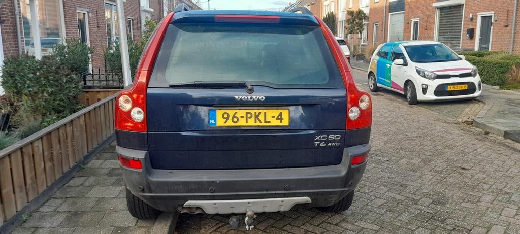 Volvo XC90 2.9 T6 Geartronic 2004 Blauw, 7 stoelen, 2922 cc, 272 pk, Vierwielaandrijving
