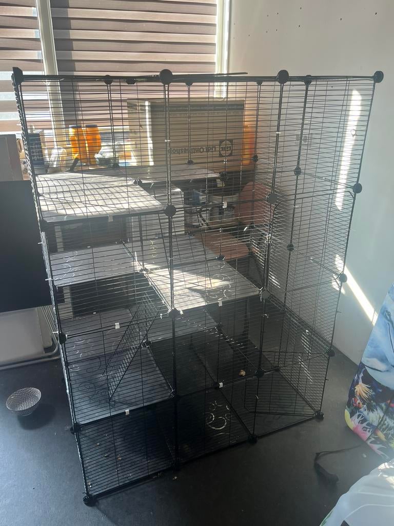 Kattenren/Kooi/bench voor kleine huisdieren, Dieren en Toebehoren, Katten-accessoires, Ophalen of Verzenden, Zo goed als nieuw