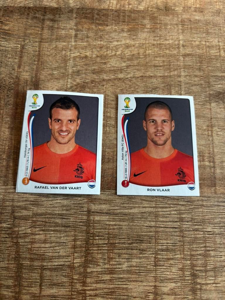 Panini WK voetbal 2014 Nederland Stickers, Ophalen of Verzenden, Zo goed als nieuw, Buitenlandse clubs, Poster, Plaatje of Sticker
