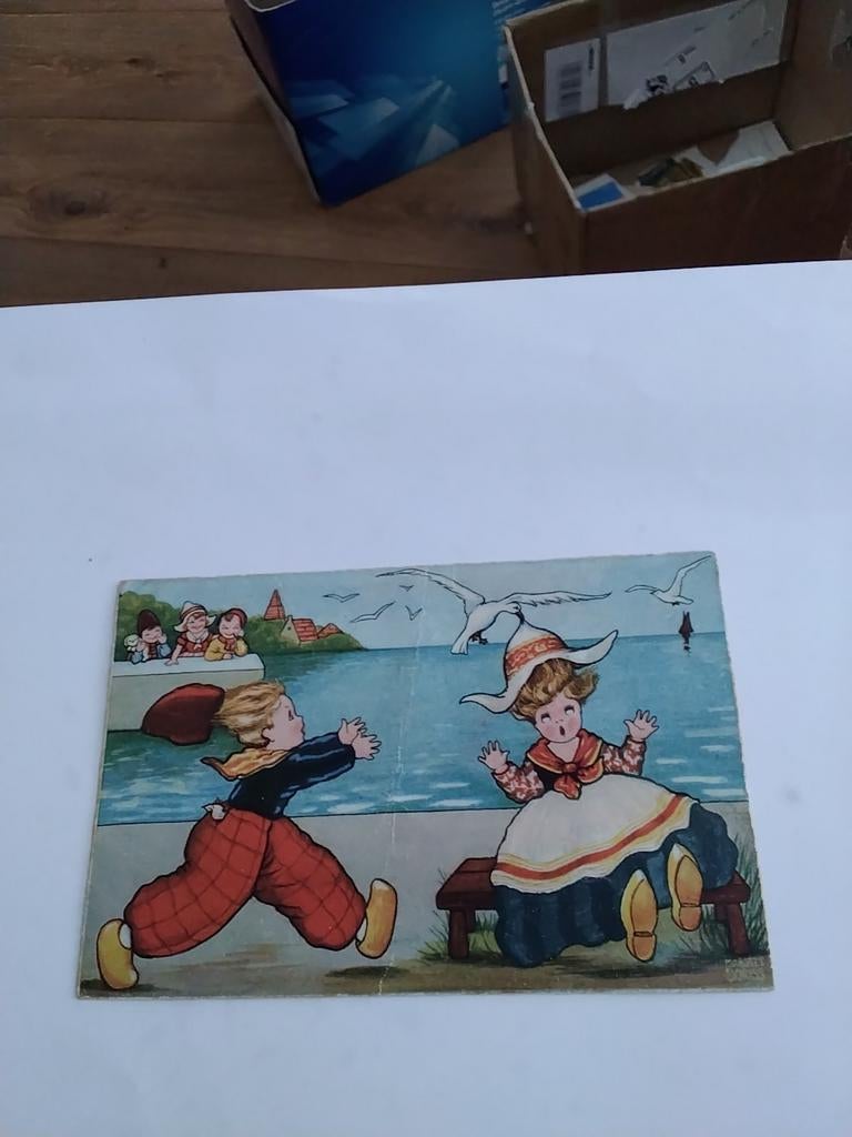 MEEUW PAKT MUTS VAN BOERINNETJE. 1934, Ophalen of Verzenden, 1920 tot 1940