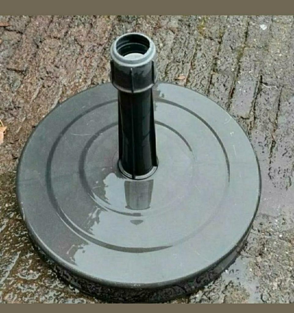 Parasolvoet,Antraciet,Beton,Kunststof,tuin,wasdroger,parasol, Ophalen, Zo goed als nieuw, Minder dan 1 meter, Overige typen