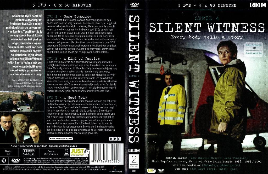 Silent Witness, serie 4, Vanaf 16 jaar, Ophalen of Verzenden, Zo goed als nieuw, Boxset