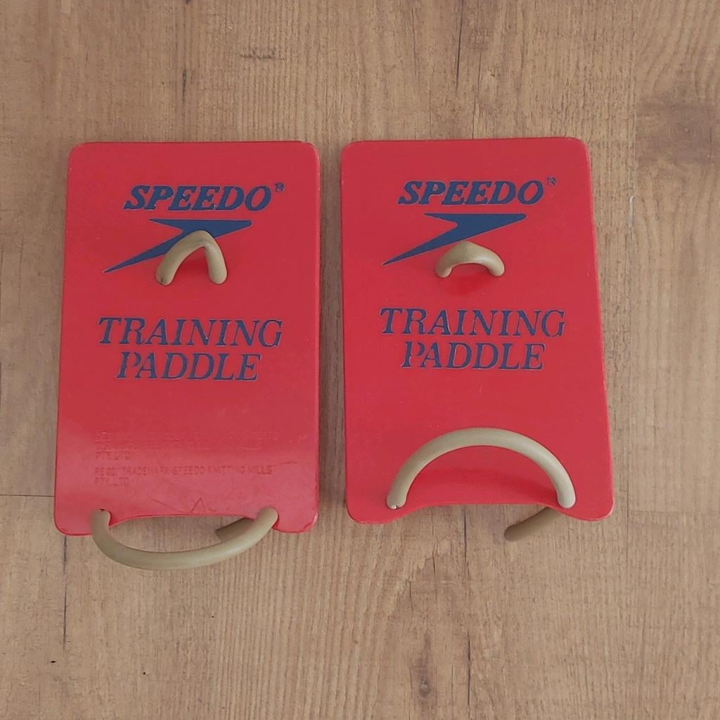 Speedo trainingspaddles voor wedstrijdzwemmen, Ophalen of Verzenden, Gebruikt