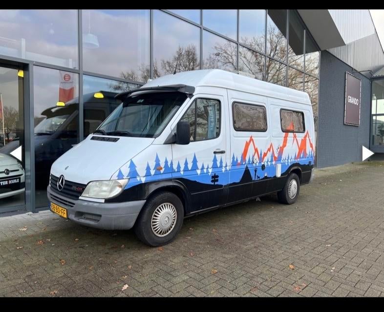 Mercedes Sprinter. Airco. Butler Camper. Luxe goed onderhoud, Automaat, Buscamper of Camperbus, Ringverwarming, Afzuigkap
