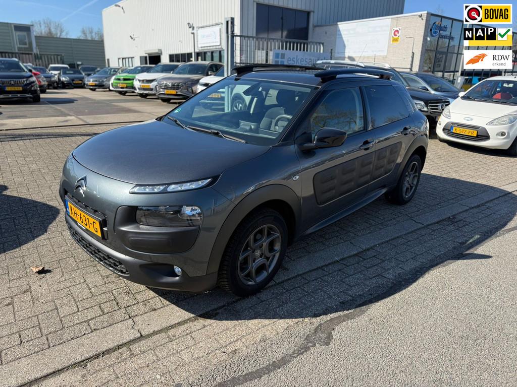 Citroen C4 Cactus 1.2 PureTech Shine, NAP Nette auto, Voorwielaandrijving, Stof, Gebruikt, 1199 cc