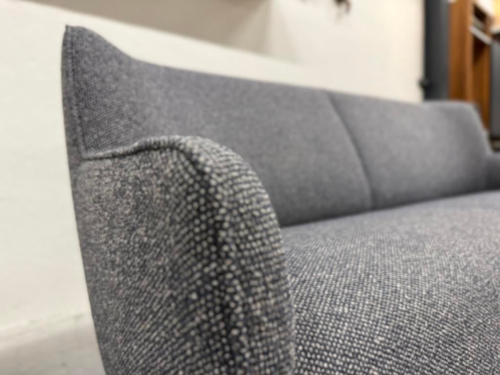 Nieuwstaat Evidence Santosa Bank 3 zits Hoog Monza Melange, Evidence, Pode Leolux, Driepersoons, 75 tot 100 cm