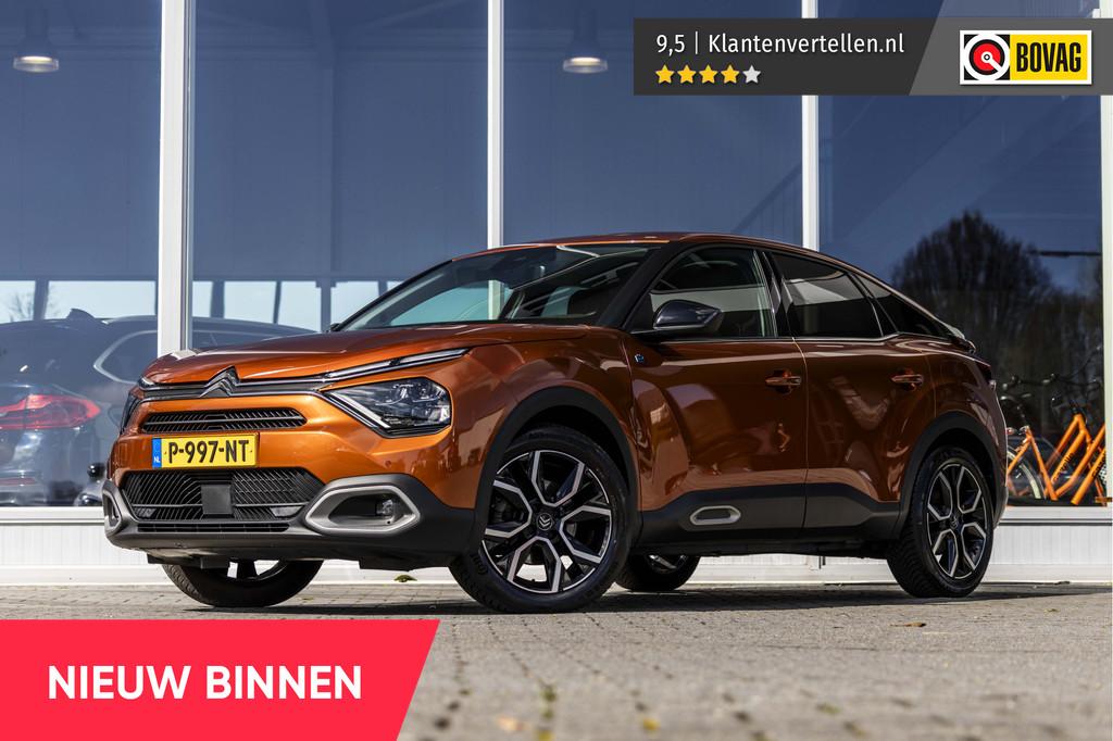 Citroën Ë-C4 Shine 50 kWh | SOH 90% | Head-up | Leder, Auto's, Citroën, Bedrijf, Te koop, e-C4, ABS, Achteruitrijcamera, Adaptive Cruise Control