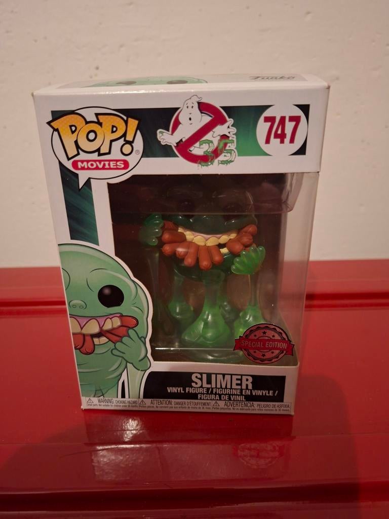 Ghostbusters Movie - Slimer.#747(Special Edition) Funkopop, Ophalen of Verzenden, Nieuw