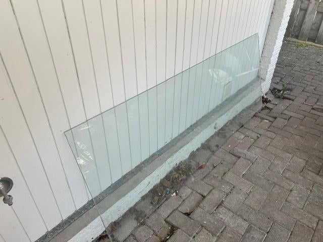 glazen douchewand, Ophalen, Zo goed als nieuw