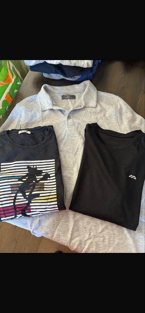 Partij kleding maat M/L/XL, Kleding | Heren, Ophalen of Verzenden, Gedragen, Overige maten, Overige kleuren