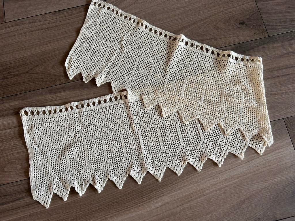 Gehaakte gordijnval, Ophalen of Verzenden