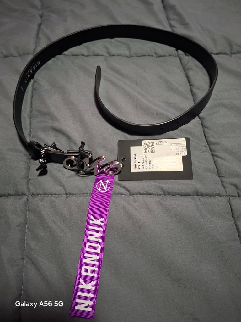 Nik&Nik riem, zwart., Kleding | Dames, Riemen en Ceinturen, Ophalen, Nieuw, Zwart, Tailleriem