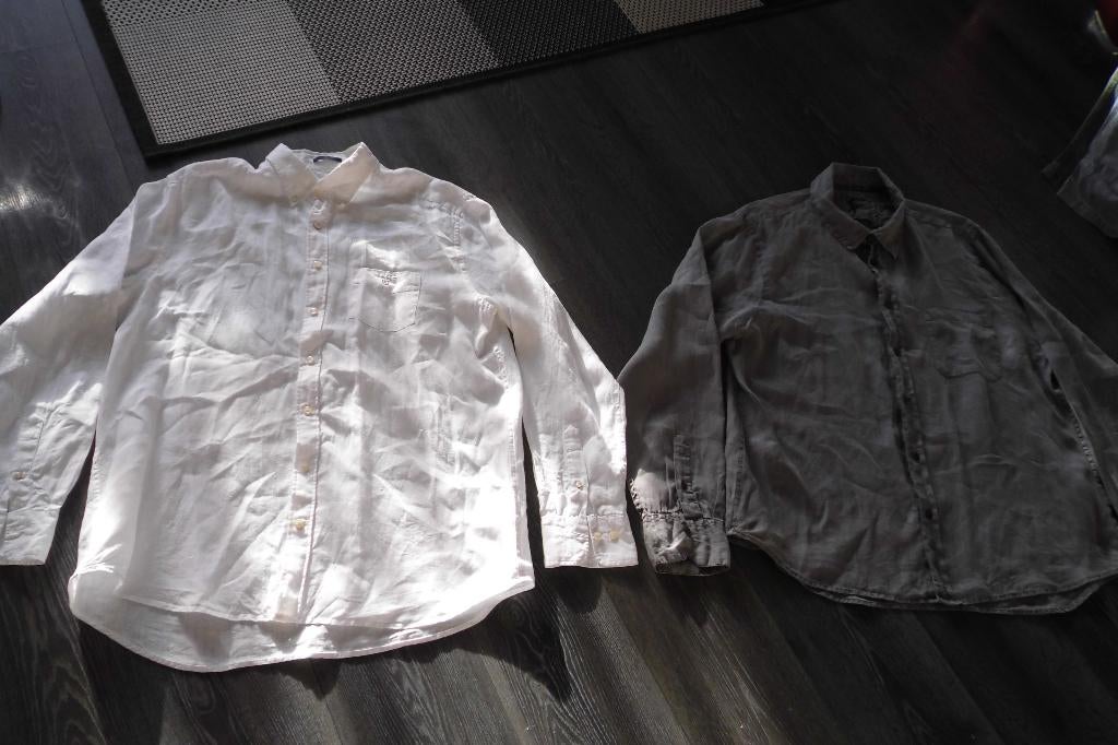 overhemden, Ophalen of Verzenden, Zo goed als nieuw, Overige kleuren, Halswijdte 43/44 (XL)