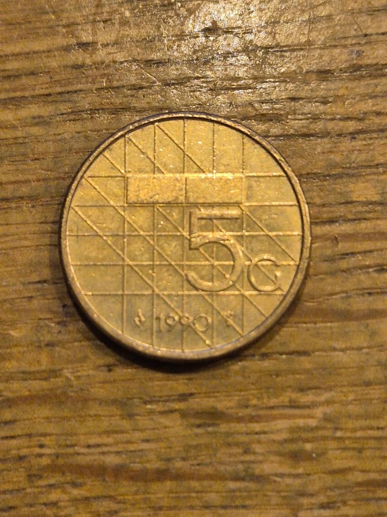 Nederland - 5 Gulden 1990, Postzegels en Munten, Munten | Nederland, Verzenden, Koningin Beatrix, 1 gulden, Losse munt
