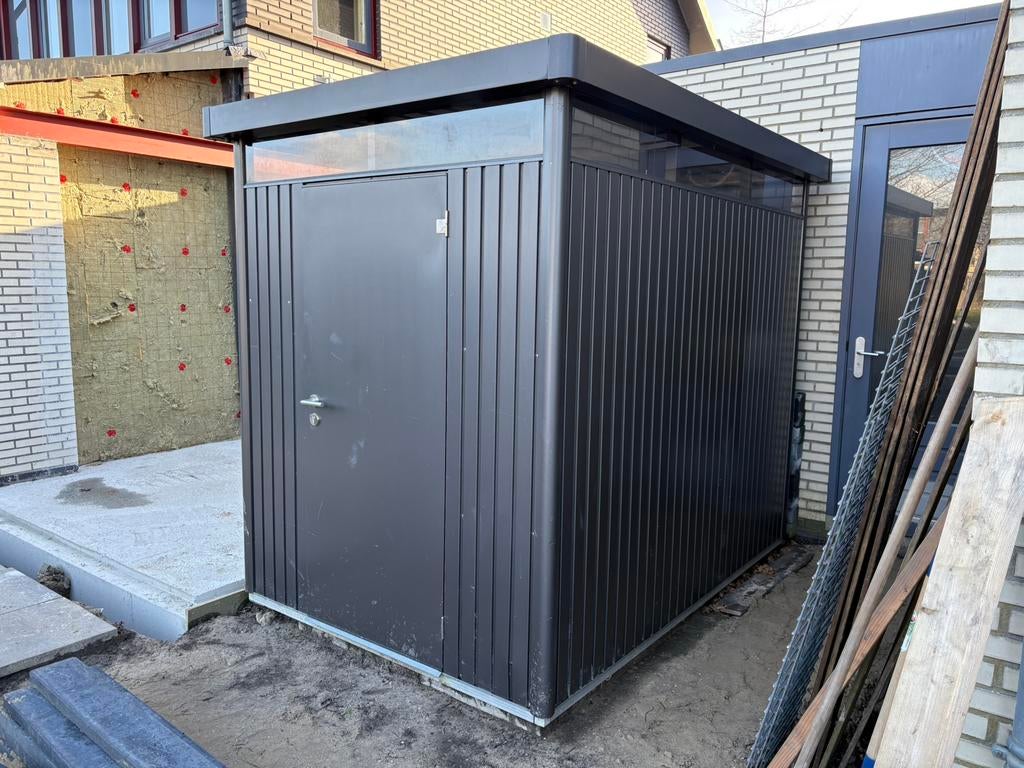 Biohort Highline tuinschuur 175x260cm tuin huis, Tuin en Terras, Tuinhuizen, Ophalen, 3 ramen of meer, 250 tot 500 cm, Schuur