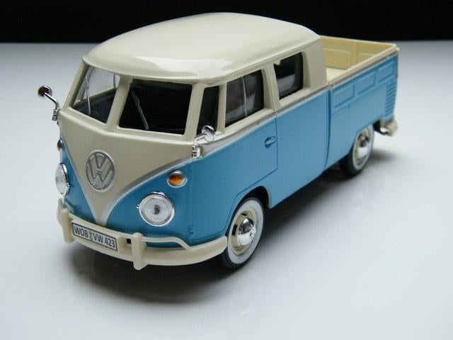 Modelauto Volkswagen T1 Pickup Type 2 – Motormax 1:24, Motormax, Nieuw, Ophalen of Verzenden, Motormax