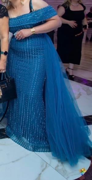 Blauwe galajurk, Ophalen, Galajurk, Blauw, Maat 42/44 (L)