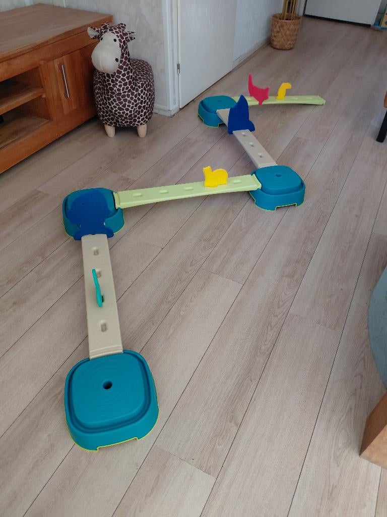 Evenwichtsbalk Decathlon, Kinderen en Baby's, Speelgoed | Houten speelgoed, Ophalen, Zo goed als nieuw, Overige typen