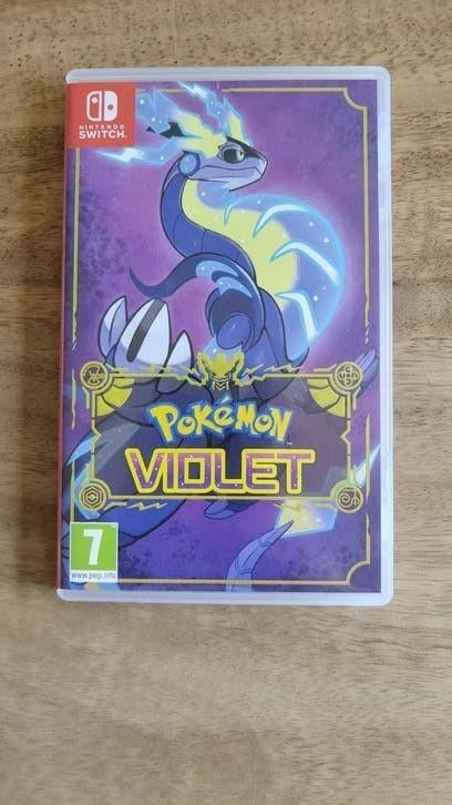 Pokémon Violet - Nintendo Switch (met steelcase!), Online, 1 speler, Ophalen of Verzenden, Zo goed als nieuw