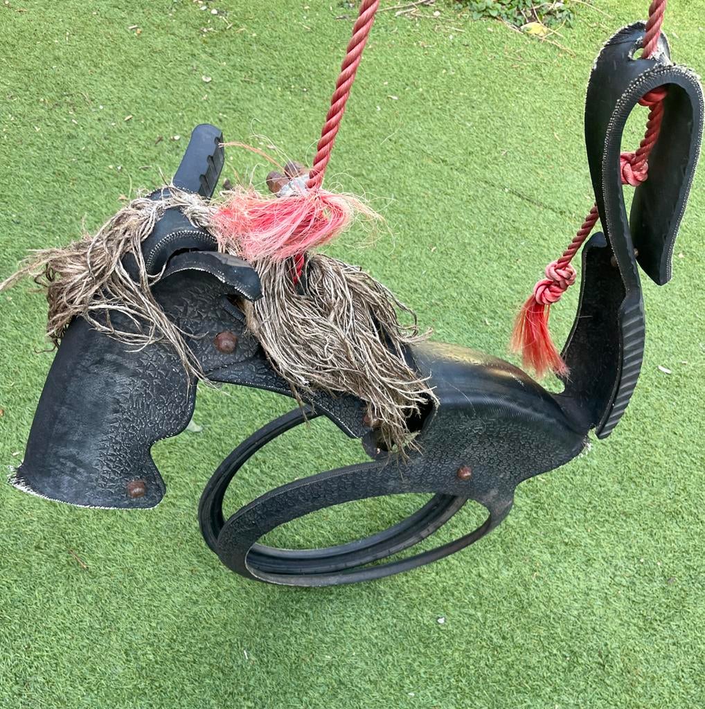 Schommel paard, Ophalen, Gebruikt, Jongen of Meisje