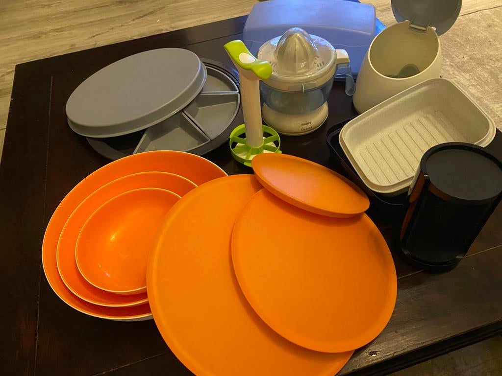 Diverse Tupperware artikelen. Bied maar, Huis en Inrichting, Keuken | Tupperware, Ophalen of Verzenden, Zo goed als nieuw, Schaal