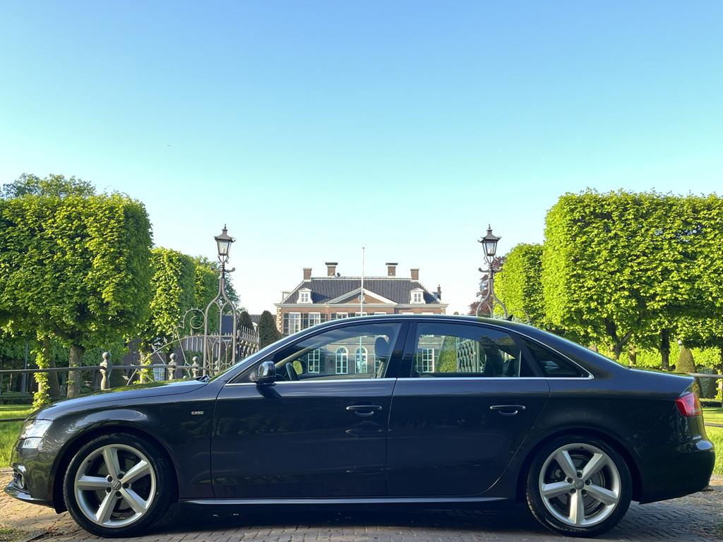 Audi A4 1.8 TFSI S-LINE | NL-AUTO! | SPORTSTOELEN!, Euro 5, Gebruikt, Zwart, 4 cilinders