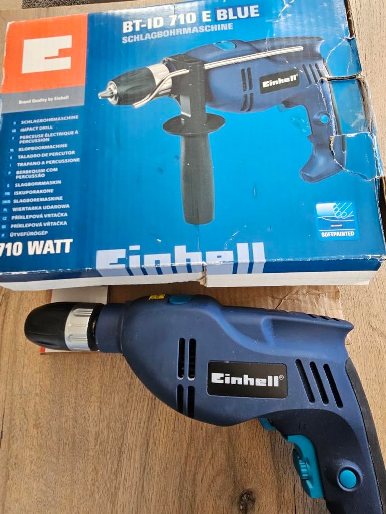 Einhell klopboormachine 710 watt. In nieuw staat, Ophalen of Verzenden, Zo goed als nieuw, Boormachine