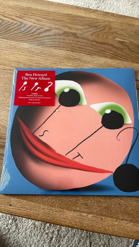 Ben Howard - Is it? Lp vinyl, Ophalen of Verzenden, Zo goed als nieuw, 12 inch