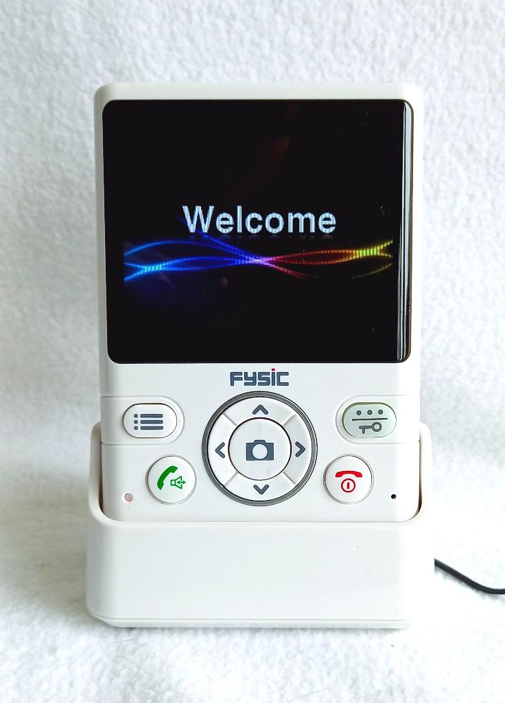 Beeldscherm + laadstation Fysic FDC-250 deurbelcamera, Ophalen of Verzenden