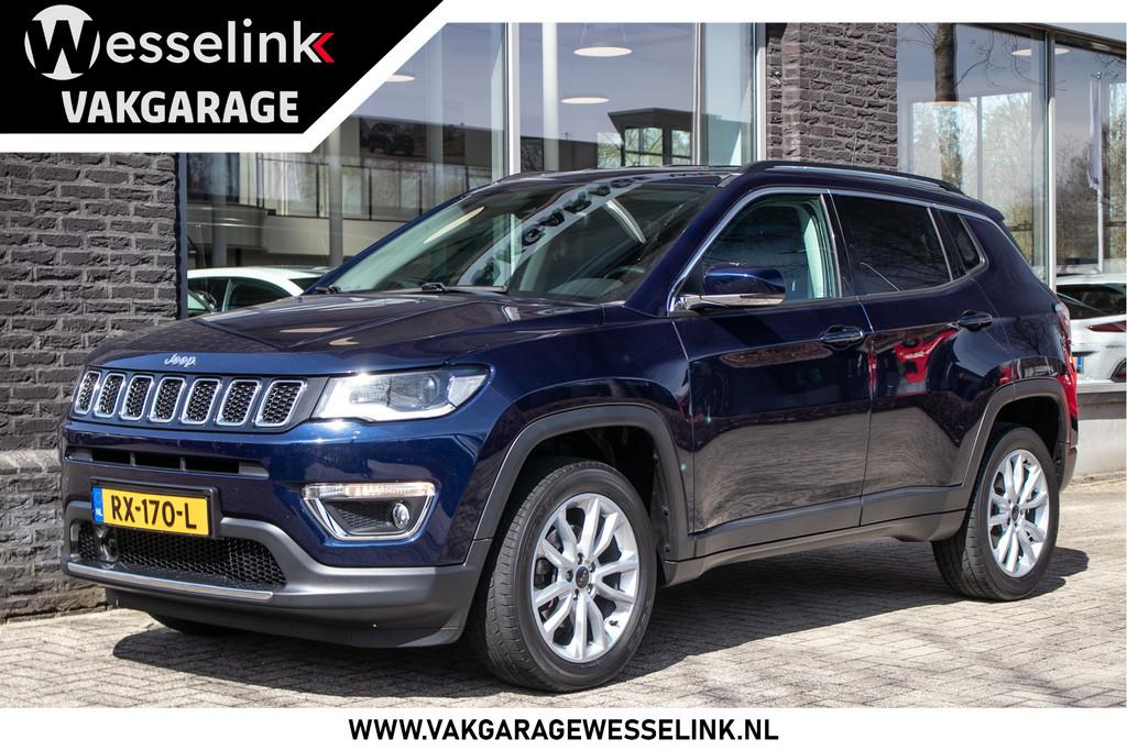 Jeep Compass 1.4 MultiAir Opening Edition 4x4 | Prem Audio |, Auto's, Jeep, 12 maanden, Gebruikt, 4 cilinders, Blauw