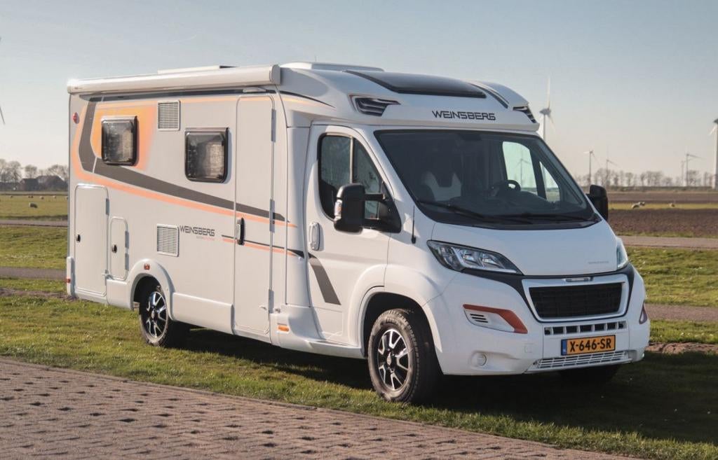 Weinsberg Pepper Lengtebedden/Airco/Wintervast/Cruise/Euro6, Caravans en Kamperen, Overige merken, Koelkast, Ringverwarming, Fiat