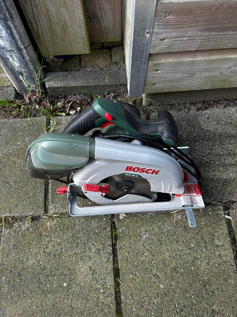 Bosch PKS 66 A Cirkelzaag - Krachtig en Betrouwbaar, Ophalen, Gebruikt, Cirkelzaag