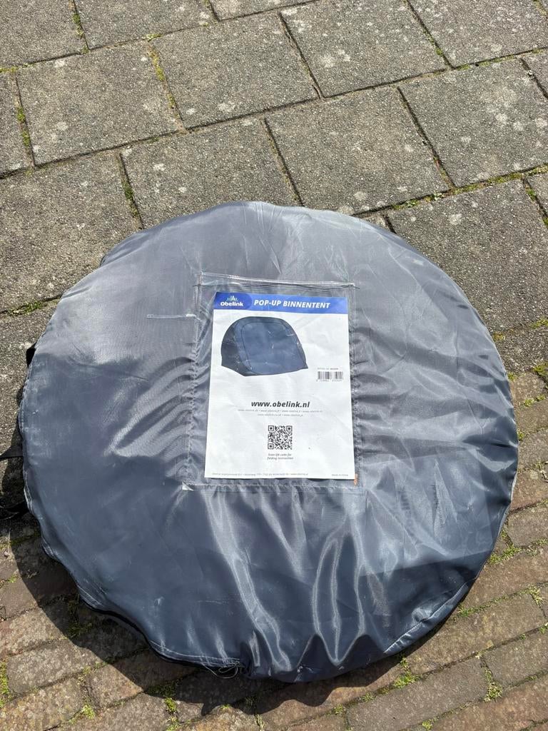 Obelink pop up binnentent - 1x gebruikt, Ophalen, Zo goed als nieuw, Tot en met 2
