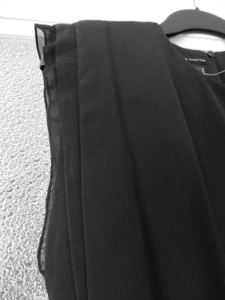 Prachtige zwarte top Mango maat M, Kleding | Dames, Tops, Maat 38/40 (M), Mango, Zwart, Nieuw