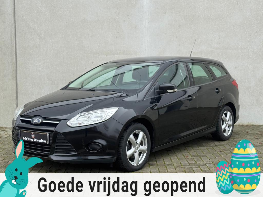 Ford Focus Wagon 1.0 EcoBoost Edition AIRCO ELEK PAKKET LMV, Euro 5, 101 pk, Zwart, Origineel Nederlands