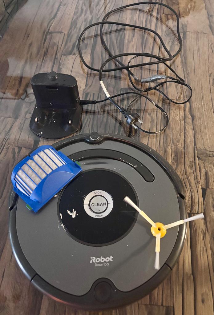 Robot stofzuiger, Ophalen, Gebruikt, Reservoir, Robotstofzuiger