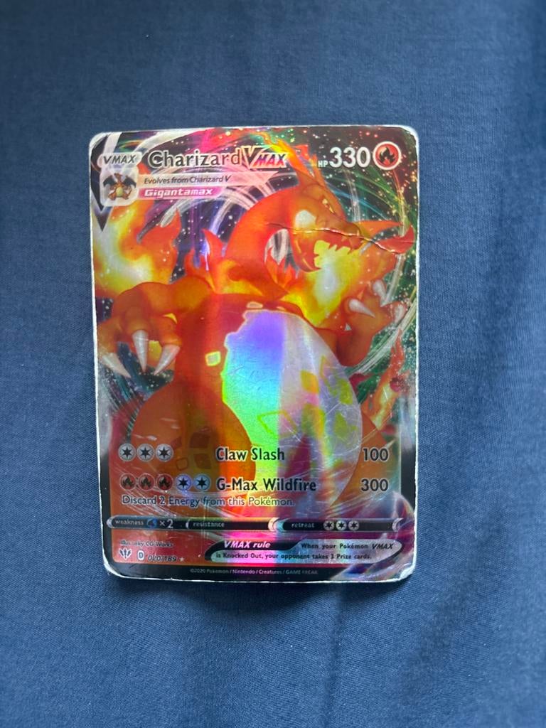 Pokémon Charizard Vmax Darkness Ablaze BGS 10, Ophalen of Verzenden, Nieuw, Losse kaart, Foil