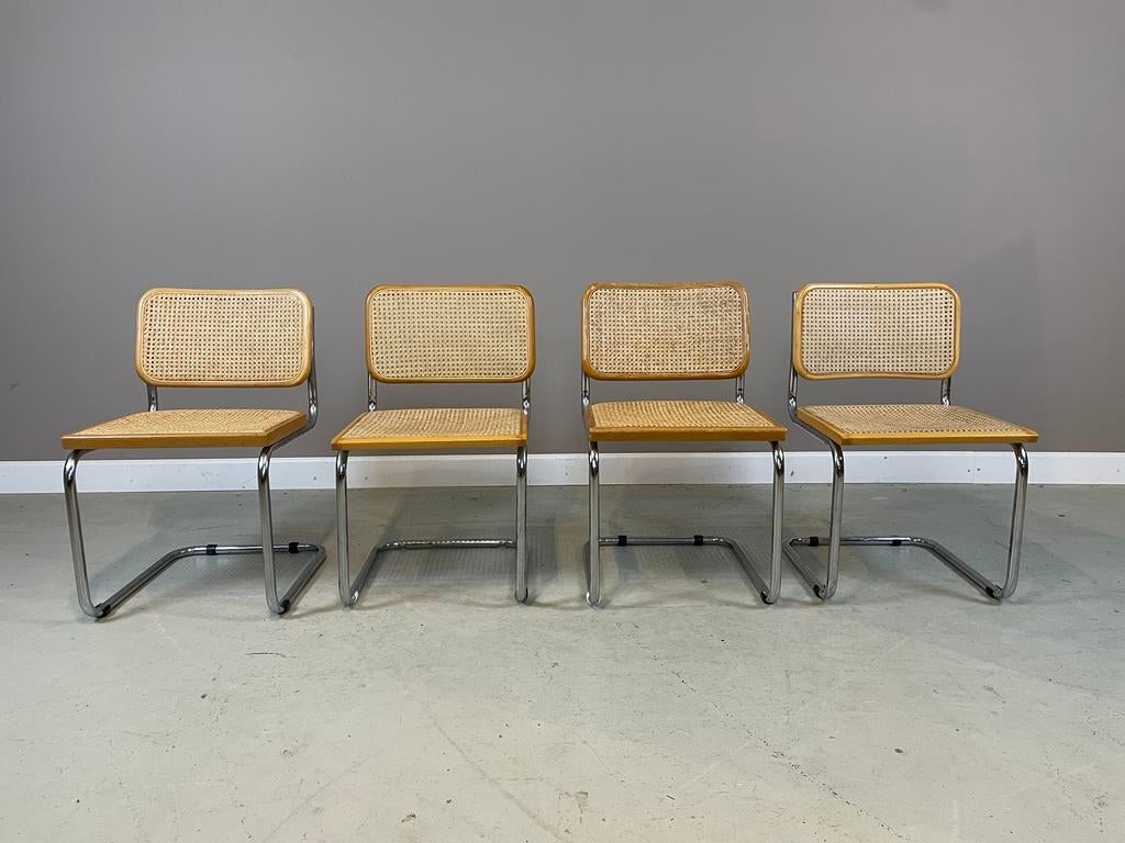 Cesca B32 Marcel Breuer in nette vintage staat, Ophalen, Zo goed als nieuw, Hout