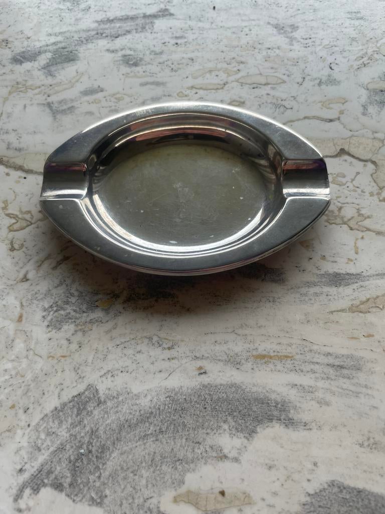 Zilveren asbak, Ophalen of Verzenden