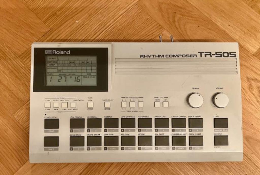 Roland TR‑505, Muziek en Instrumenten, Drumcomputers, Ophalen of Verzenden, Zo goed als nieuw, Roland