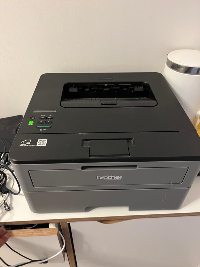 Brother laserprinter WiFi A4 - compact thuiskantoor, Ophalen, Zwart-en-wit printen, Gebruikt, Printer