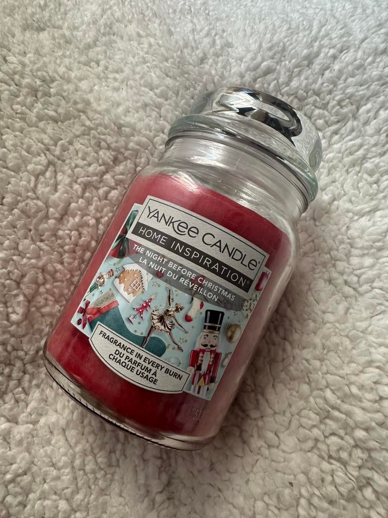 Yankee Candle - The Night Before Christmas, Overige materialen, Nieuw, Ophalen of Verzenden, Kaars